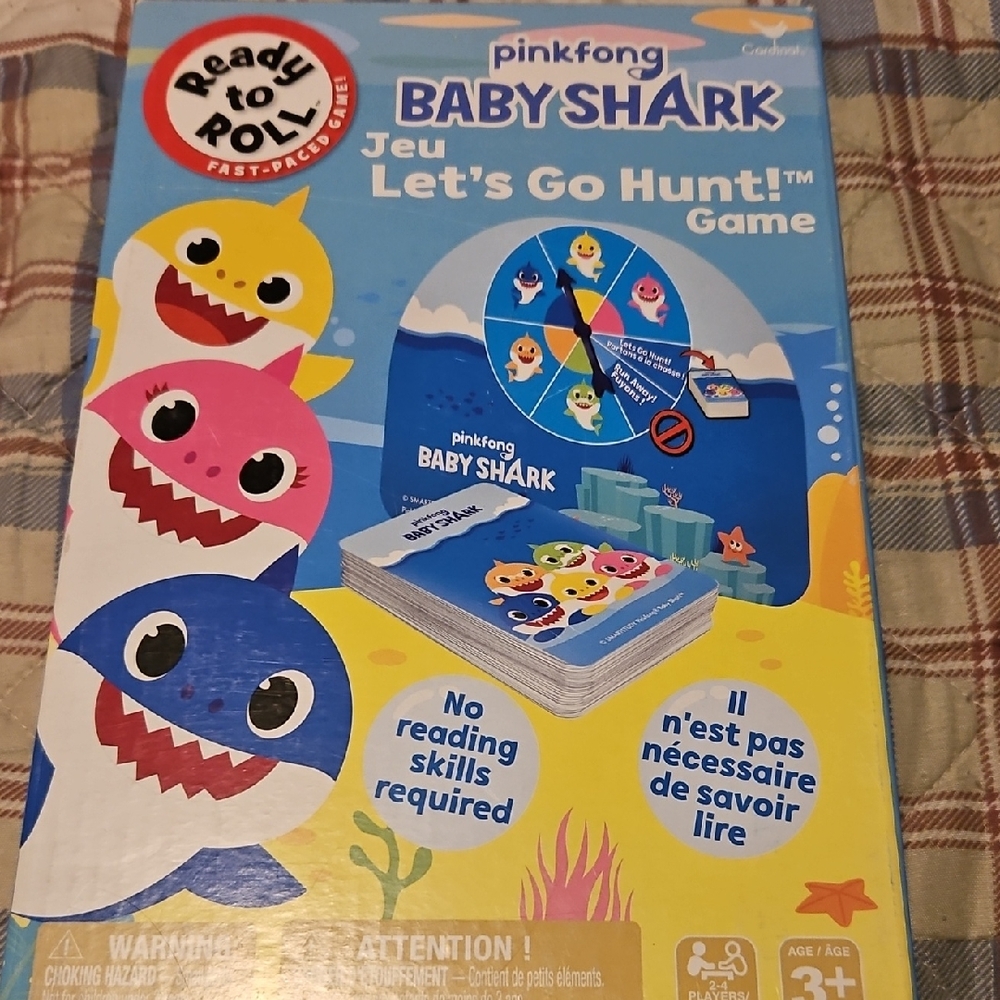 Pinkfong Baby Shark Let's Go Hunt Game - Blue and Yellow